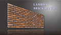 LAMBDA BRICK PANEL